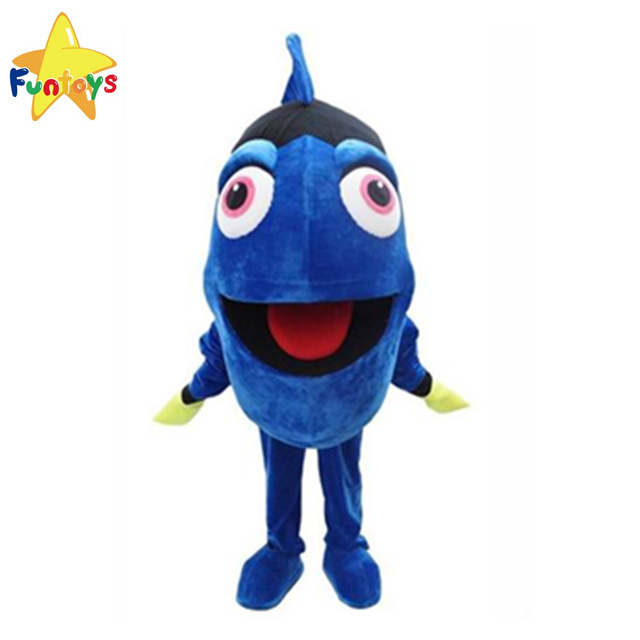 Funtoys Blue Dory Fish Cartoon Movie Character Mascot Costume