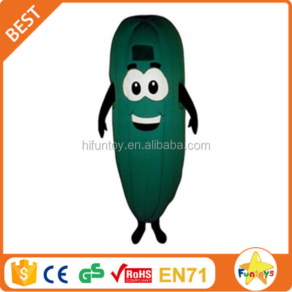 Funtoys CE Adult Green Cucumber Mascot Costume