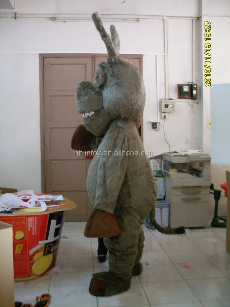 Funtoys adult donkey mascot costume