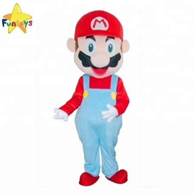 Funtoys CE Wholesale cartoon character adult Super Mario Mascot Costume