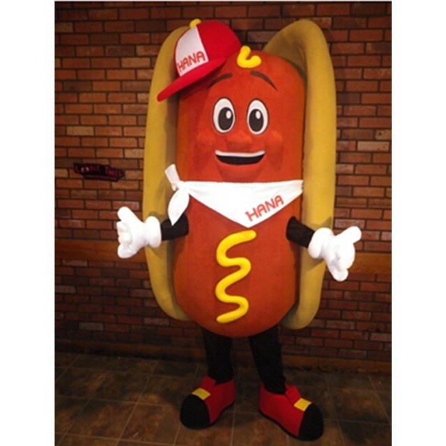 Funtoys Hot Dog Fast Food Theme Mascotte Mascot Costume