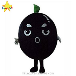 Funtoys CE Black Beans Coffee Bean Mascot Costume for Advertising