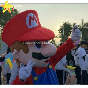 Funtoys Cosplay Super Mario Bros. Mascot Costume For Adult Beautiful Dress Suit