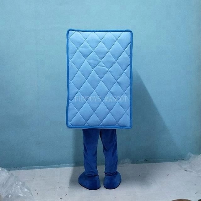 Funtoys CE custom blue mattress man mascot costume