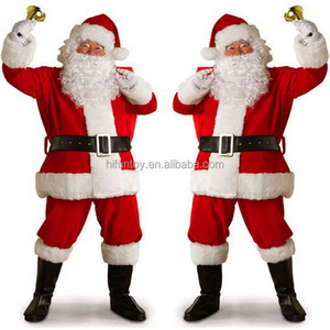 Funtoys Adult Christmas Xmas Party Piggy Back Shoulder Mens Santa Claus mascot costume