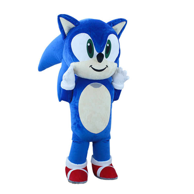 Funtoys Funny Inflatable Sonic Mascot Adult Costume