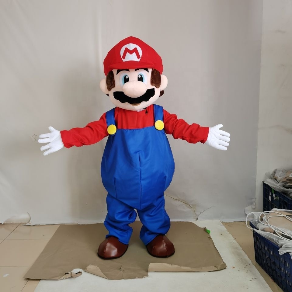 Funtoys Cosplay Super Mario Bros. Mascot Costume For Adult Beautiful Dress Suit