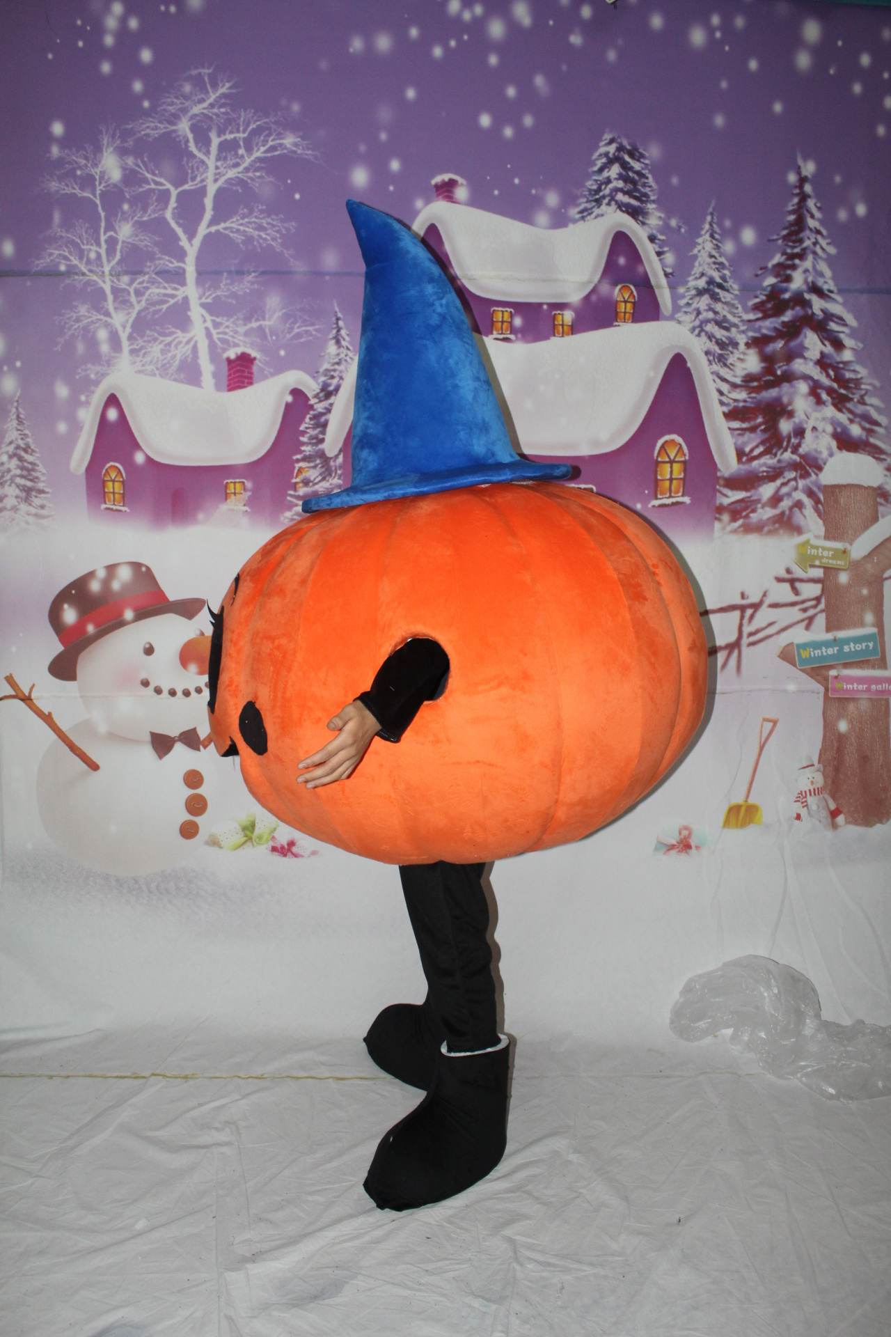 Funtoys  customized Pumpkin Mascot Costume Suits  Cosplay Party  Clothing for Carnival Halloween Christmas