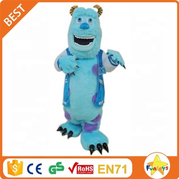 Funtoys custom monster sully mascot costume for adult