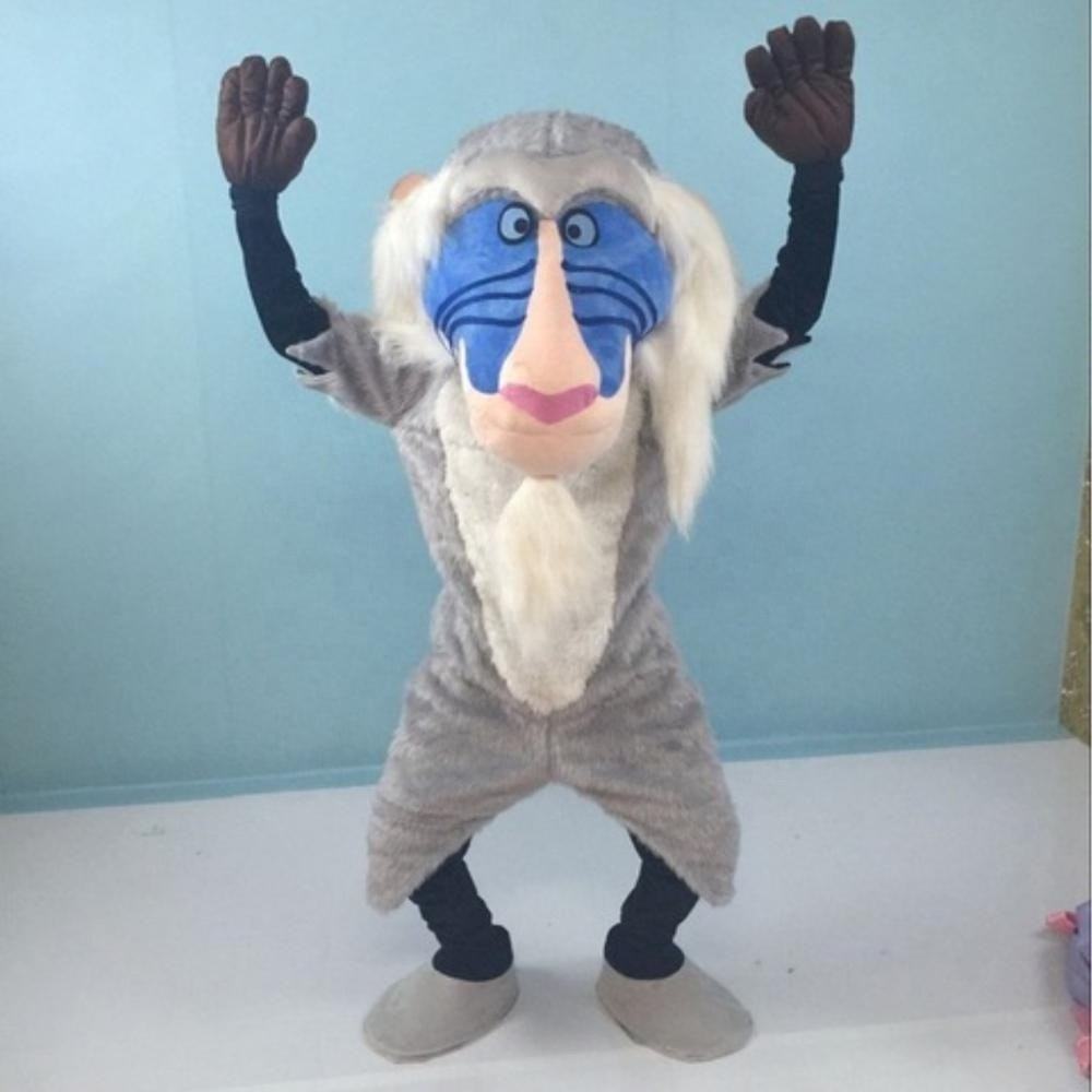 Funtoys CE The Lion King Rafiki Mandrill Baboon Mascot Costume For Adult Cartoon Character