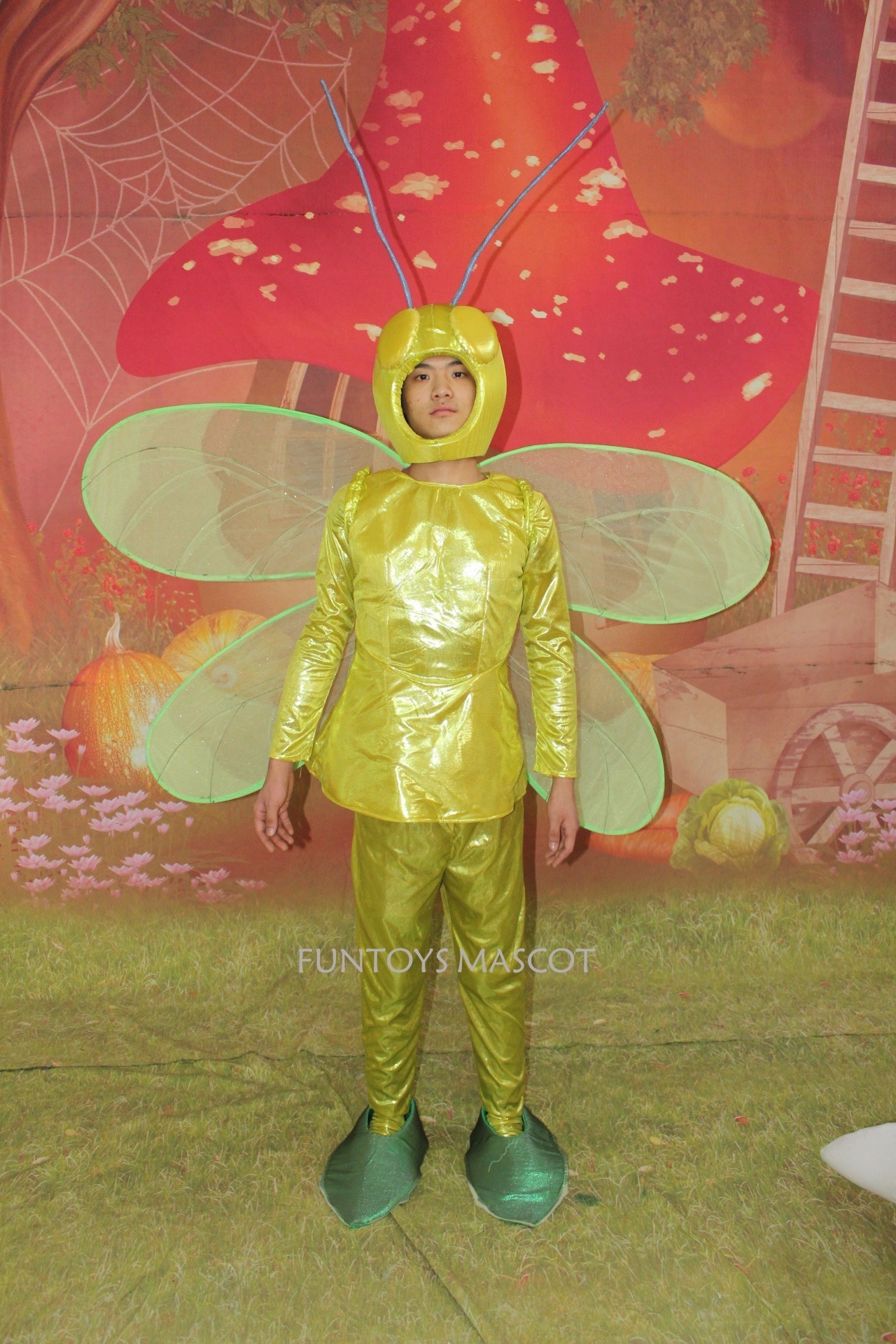 Funtoys Insect Dragonfly Mascot Costume Realistic Mascot For Party