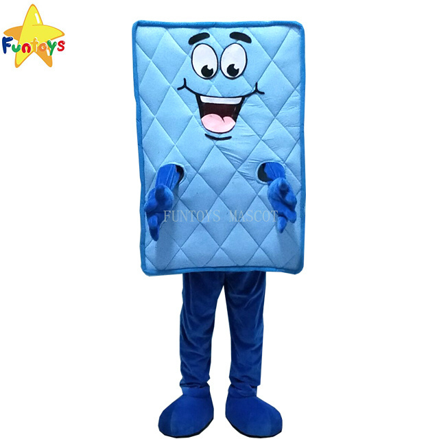 Funtoys CE custom blue mattress man mascot costume