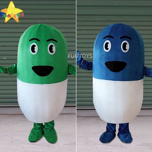 Funtoys Pills Mascot Costume Halloween Christmas Birthday Celebration Carnival Dress For Adult