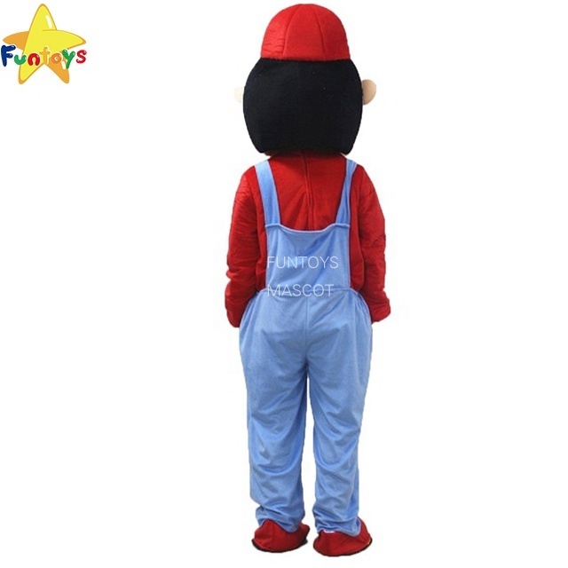 Funtoys Super Mario Odysse Luigi Brother For Adult Mascot Costume Fancy Dress Halloween Traje Mascotte