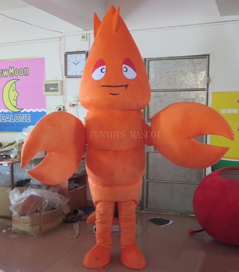 Funtoys sexy animal shrimp mascot costumes fursuit for Halloween