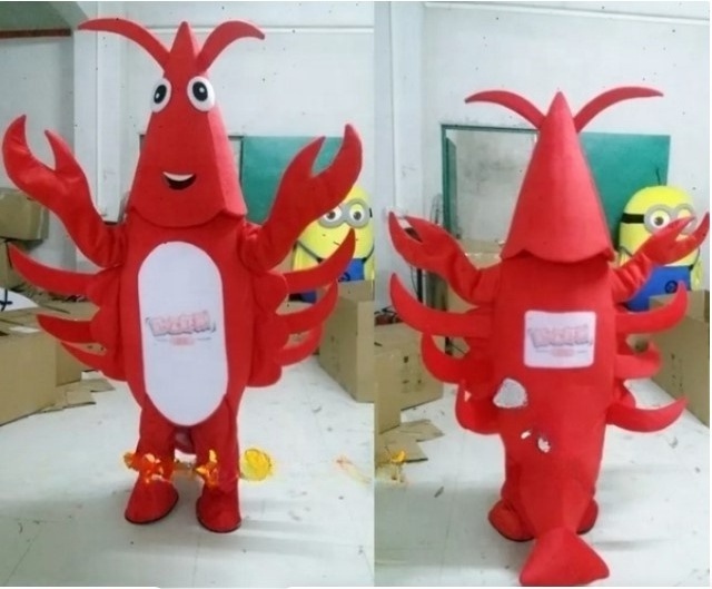 Funtoys Ocean Shrimp Mascot Costume for Adult Cartoon Animal Cosplay for Halloween Christmas Party Event