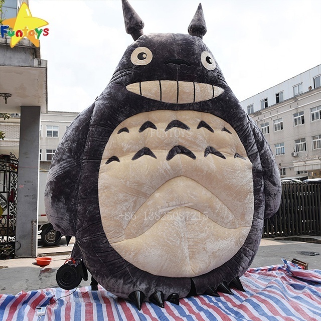 Funtoys cute animal inflatable Totoro plush mascots costume