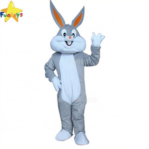 Funtoys Wholesale new popular funny Easter rabbit bugs bunny mascot animal cosplay costumes for adult