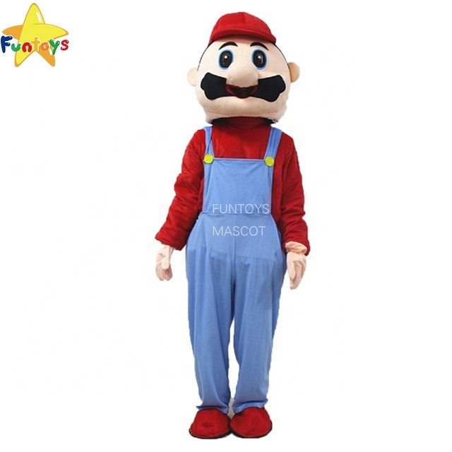 Funtoys Super Mario Odysse Luigi Brother For Adult Mascot Costume Fancy Dress Halloween Traje Mascotte