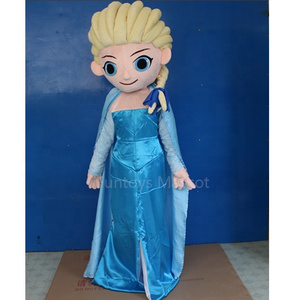 Funtoys CE Olaf Elsa Princess Anna Mascot Costume For Adult