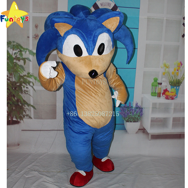 Funtoys CE custom made cosplay sonic mascot costume