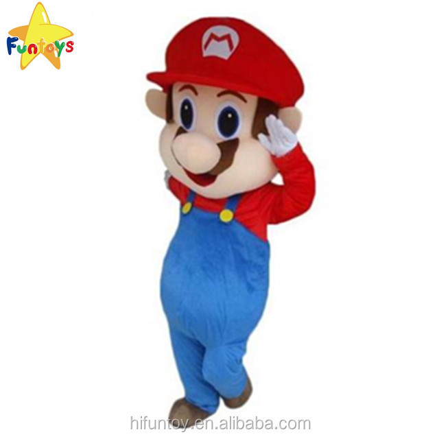 Funtoys CE Plush Walking Super Mario Mascot Costume For Christmas