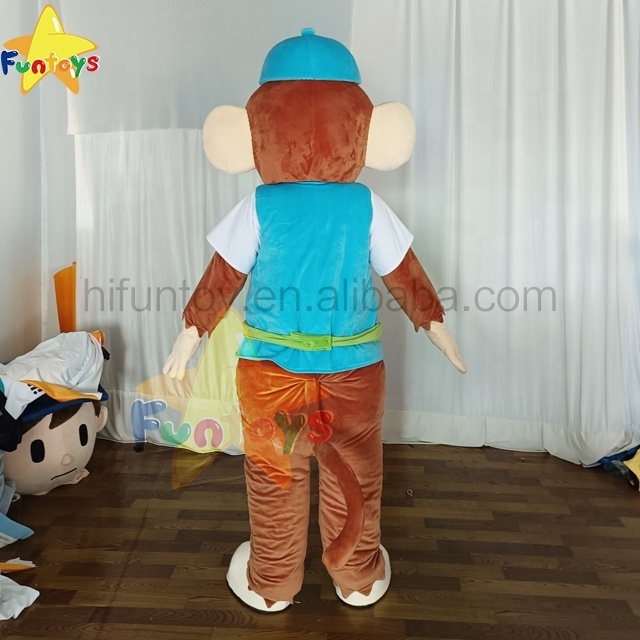 Funtoys Custom Character Monkey Mascot Costume Animal Halloween Carnival Customize Inflatable Cosplay Sonic Costumes For Adult