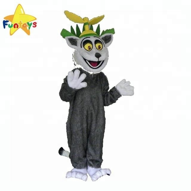 Funtoys Madagascar Lemur King Character Mascot Costume