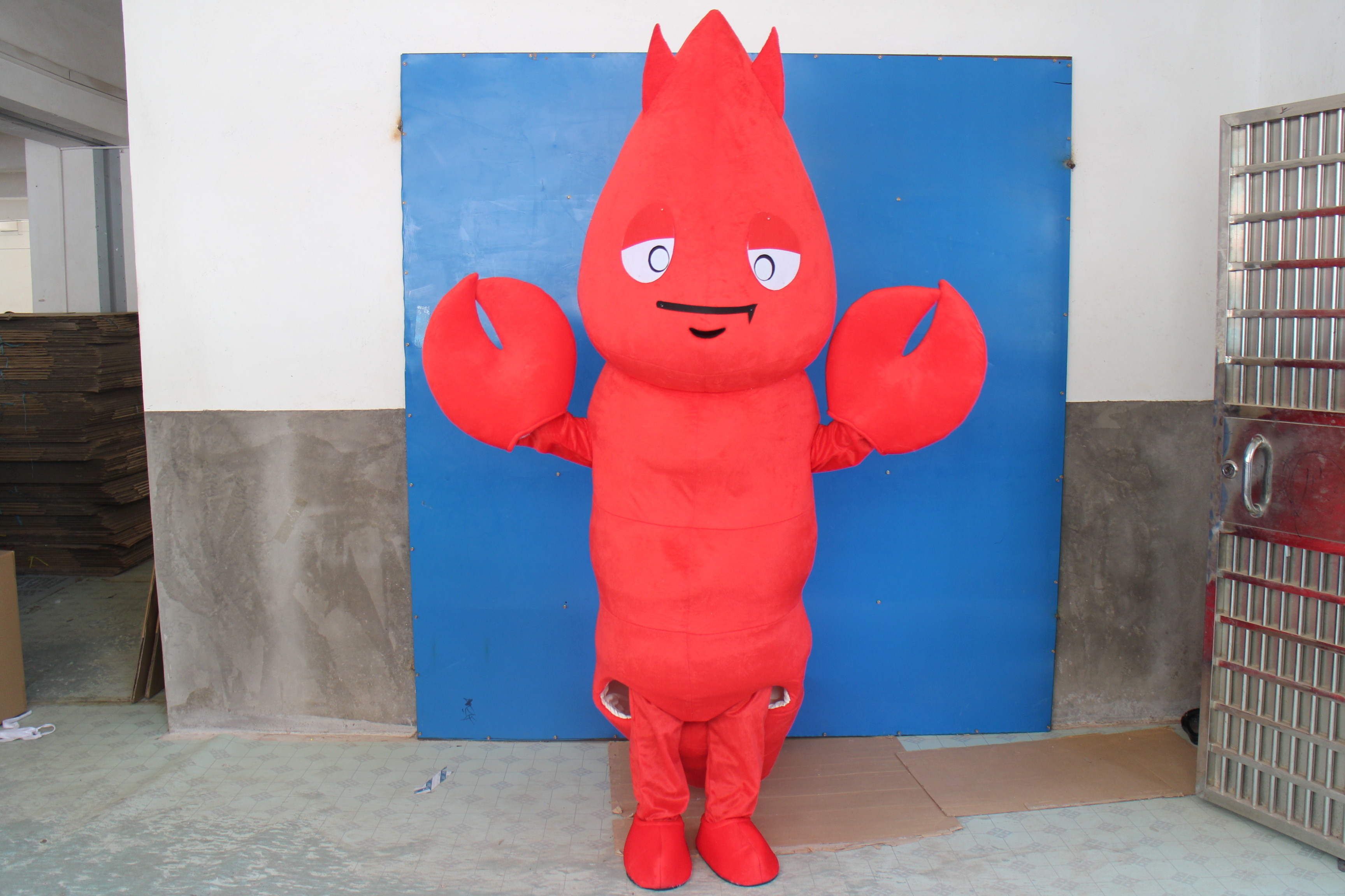 Funtoys Walking lobster for Halloween costume mascot cartoon lovely mascot costume shrimp mascot costume