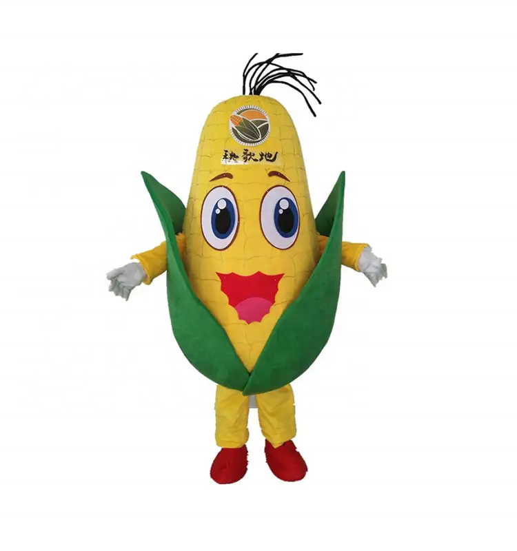 Funtoys Hot sale Custom fruit lemon mascot costume funny performance banana and corn mascot costumes cartoon cosplay mascot