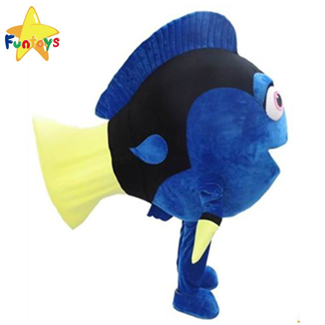 Funtoys Blue Dory Fish Cartoon Movie Character Mascot Costume