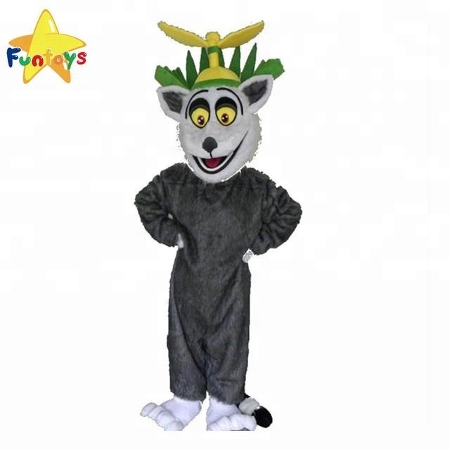 Funtoys Madagascar Lemur King Character Mascot Costume