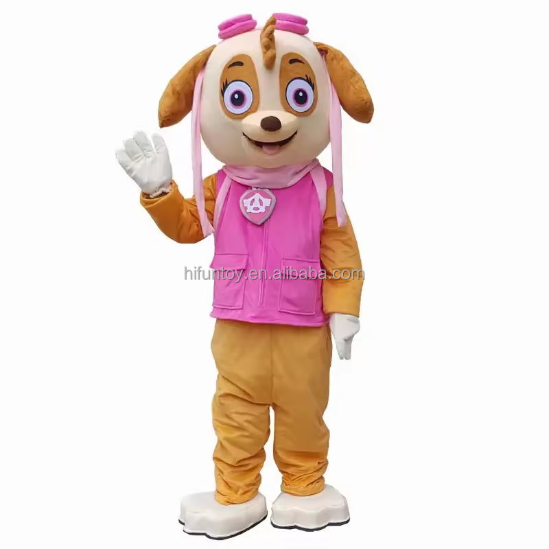 Funtoys Custom Dog Mascot Costume cartoon character mascot costumes plush mascot costumes for adults