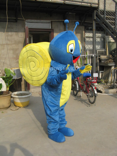 Funtoys CE used fursuit snail mascot animal costume for sale