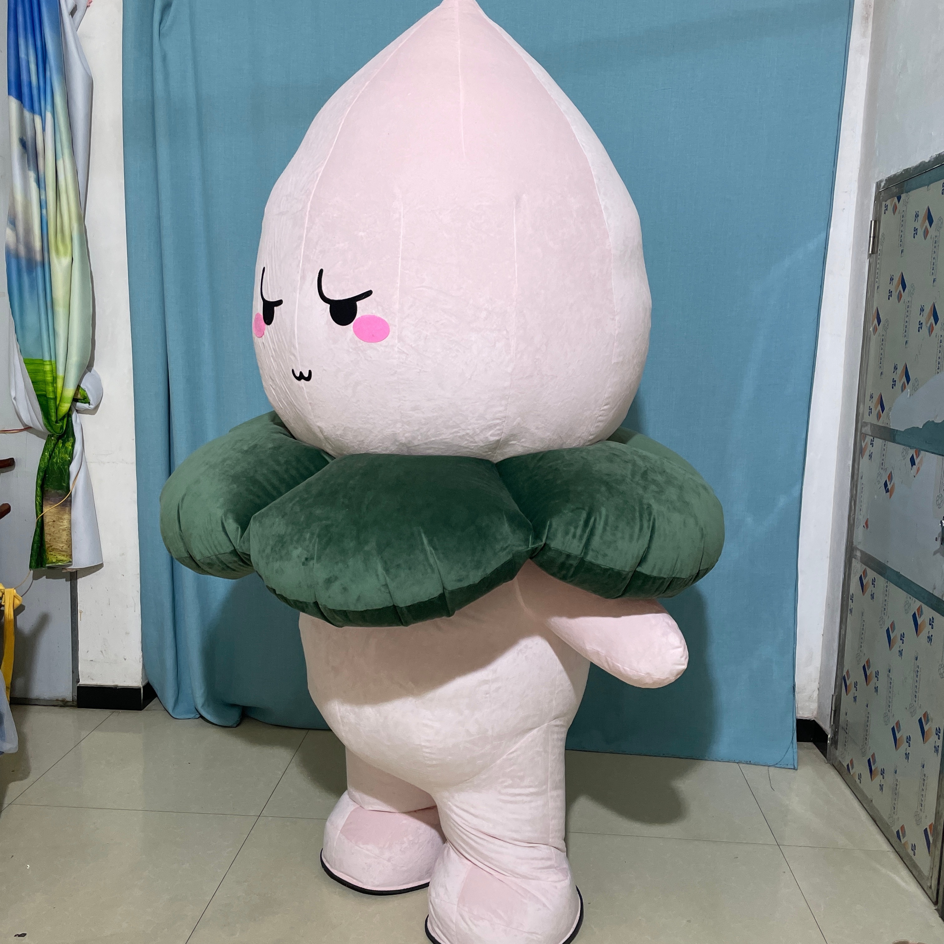 Funtoys MOQ 1 PIECE Hot sale adult custom cosplay inflatable cute mascot animal costume for sale