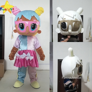 Funtoys OEM Customized mascot cartoon character animal fruit walking personalized mascot costume for brand adult halloween traje