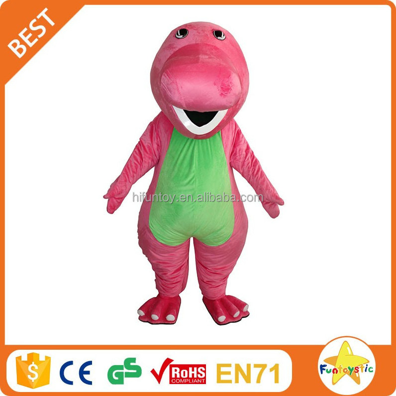 Funtoys barney dinosaur and friends mascot costume