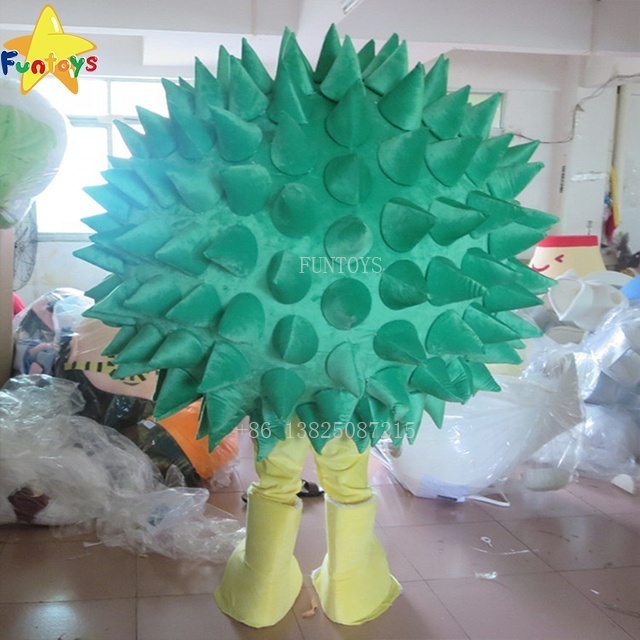 Funtoys lovely Durian fruit mascot costume commercial for sale