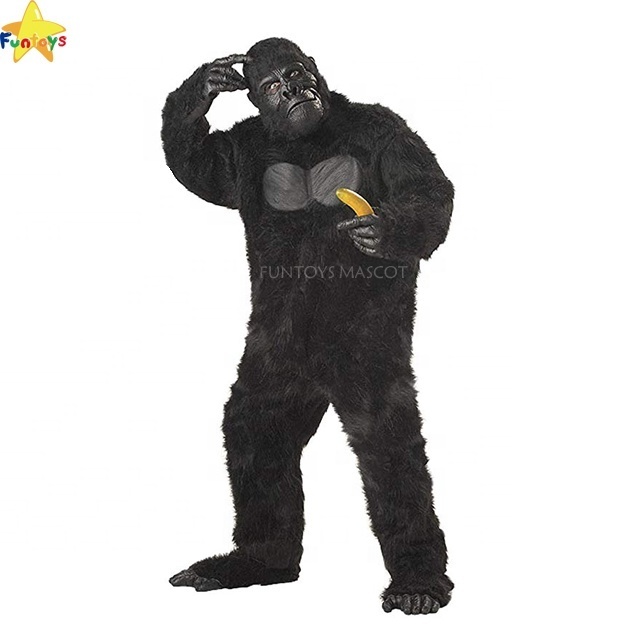 Funtoys CE realistic gorilla costume mascot adult costume