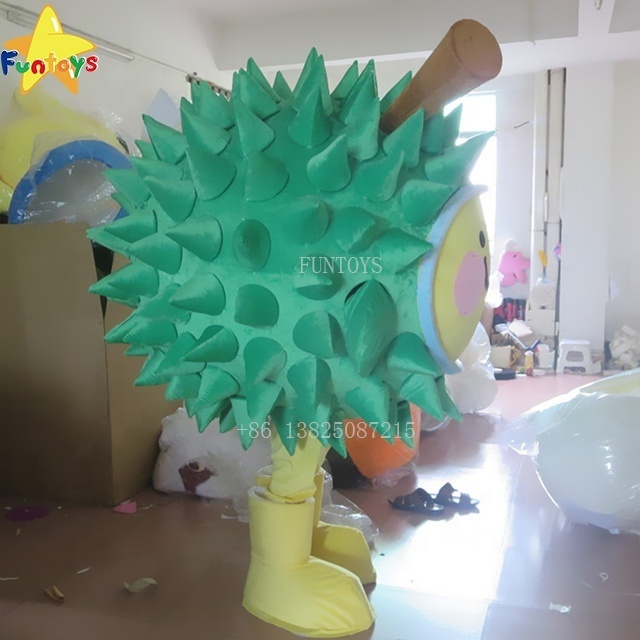 Funtoys lovely Durian fruit mascot costume commercial for sale