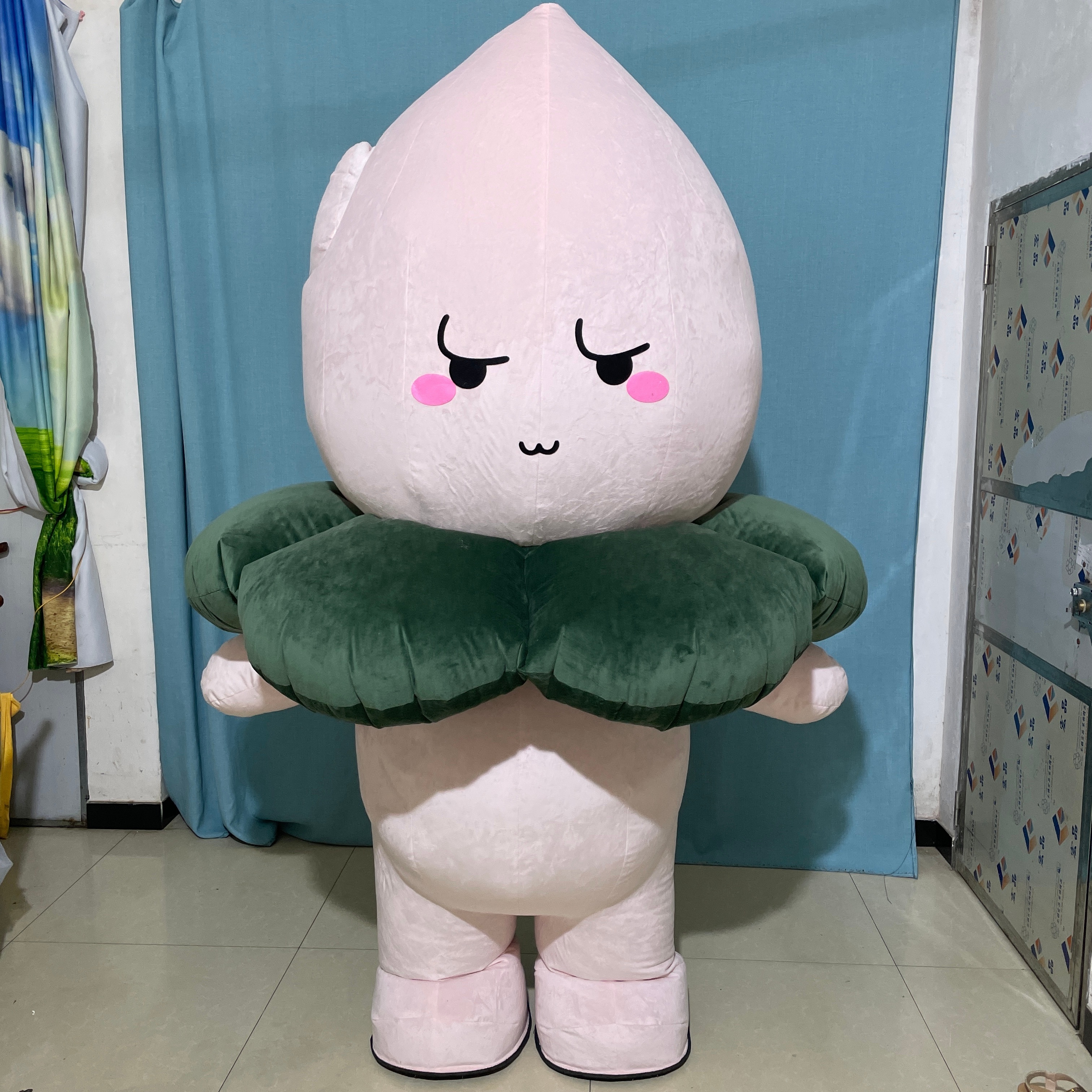 Funtoys MOQ 1 PIECE Hot sale adult custom cosplay inflatable cute mascot animal costume for sale