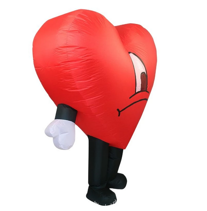 Funtoys Heart Inflatable Valentine's Day Surprise Dress Cosplay Christmas Carnival Festival Adult Mascot Costume