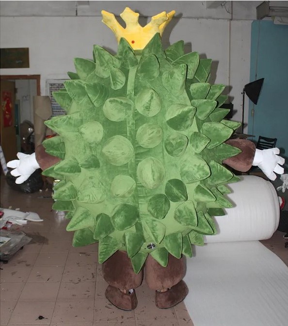 Funtoys Fruit Durian Inflatable Mascot Costume for Adult Cartoon Cosplay for Halloween Carnival Feast