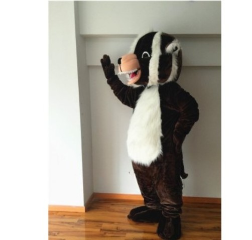 Funtoys Cute Badger Adult Cartoon Animal Cosplay Stage Performance Prop Party Game Mascot Costume