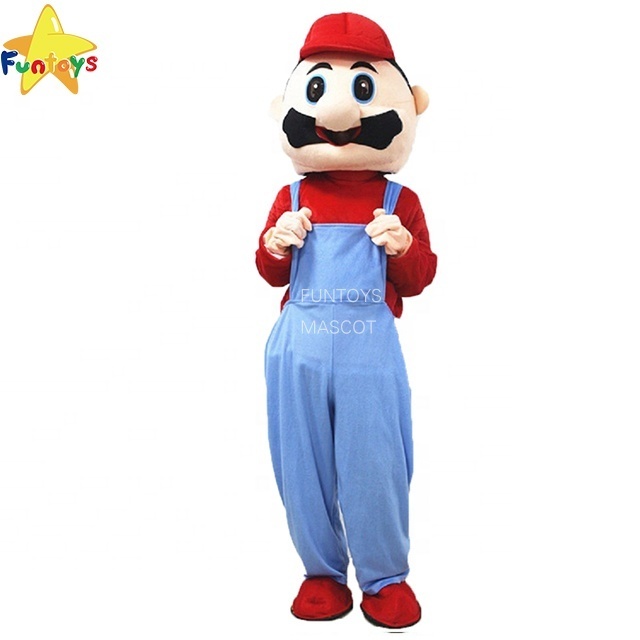 Funtoys Super Mario Odysse Luigi Brother For Adult Mascot Costume Fancy Dress Halloween Traje Mascotte