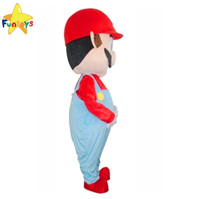 Funtoys CE Wholesale cartoon character adult Super Mario Mascot Costume