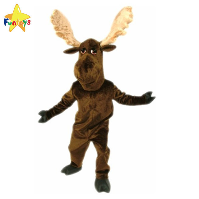 Funtoys Adults Christmas Moose Mascot Costume For Show