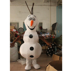 Funtoys CE frozen snowman olaf mascot costume for adult