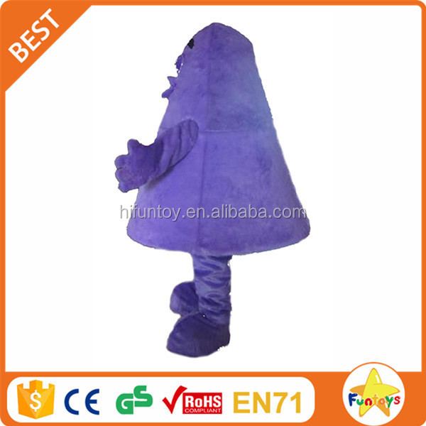 Funtoys CE Grimace Purple Monster Mascot Costume Cartoon Character Adult