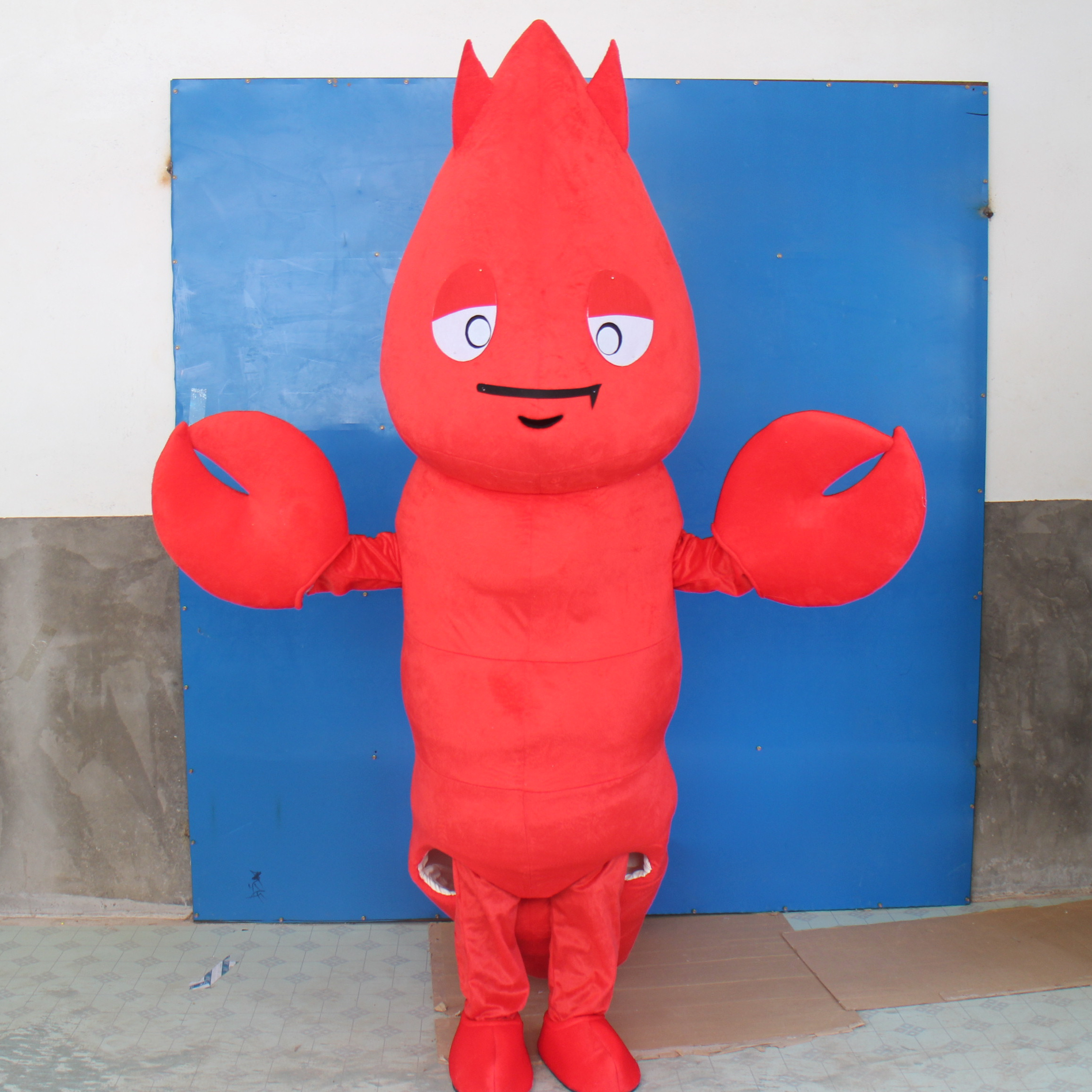 Funtoys Walking lobster for Halloween costume mascot cartoon lovely mascot costume shrimp mascot costume